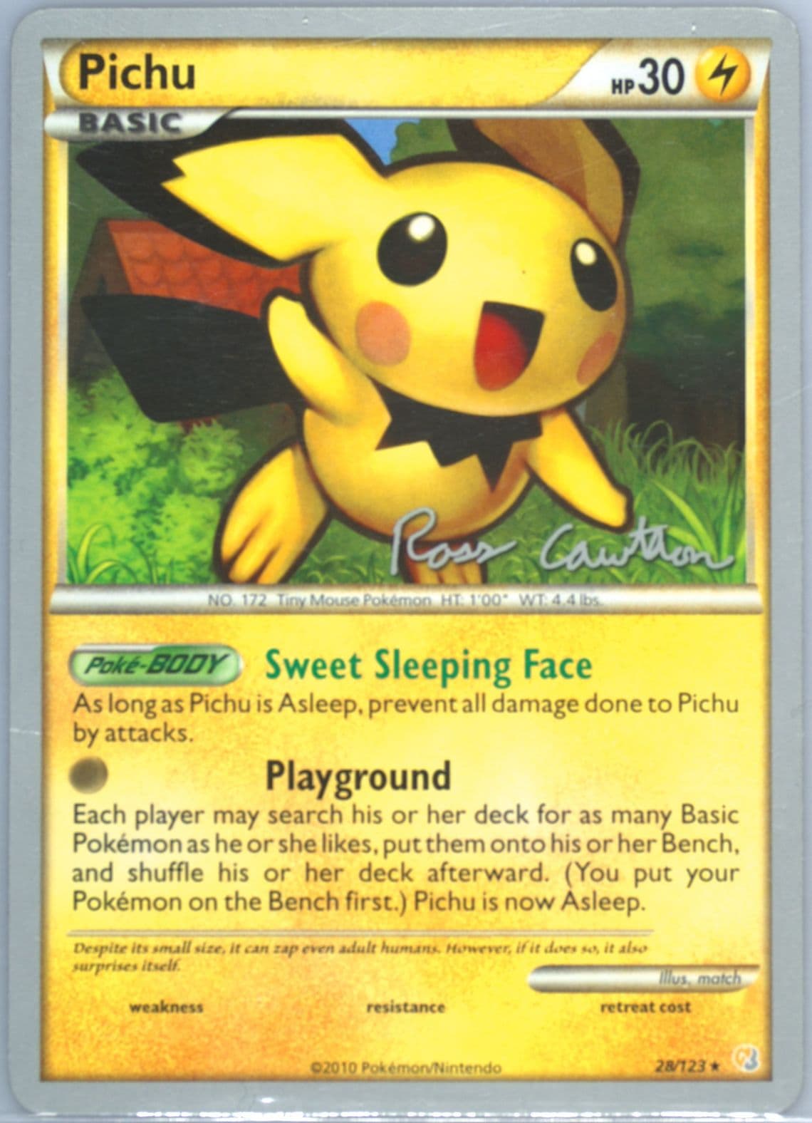 Pichu The Truth (28) 2011 Pokemon World Championships Promo