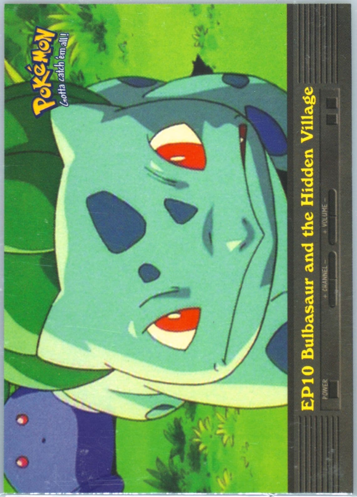 Bulbasaur and the Hidden Village (EP10) 2000 Topps Pokemon TV Animation Series 2 Episode Cards