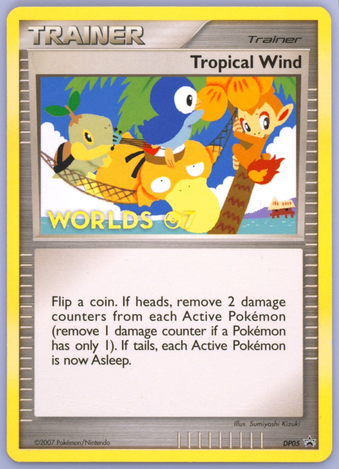 Tropical Wind English (DP05) 2007 Pokemon World Championships Promo