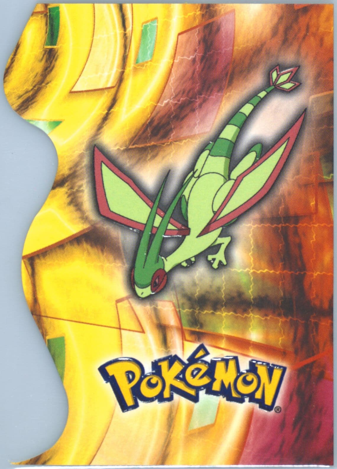 Flygon (15) 2004 Topps Pokemon Advanced Challenge Evolution Die-Cuts