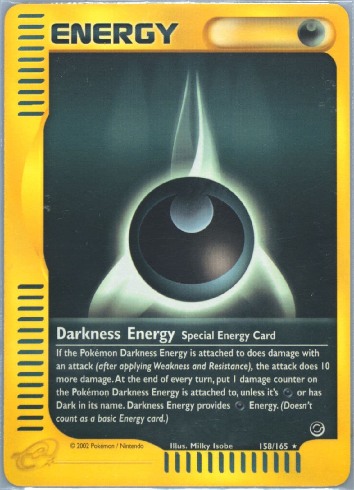Darkness Energy (158) 2002 Pokemon Expedition