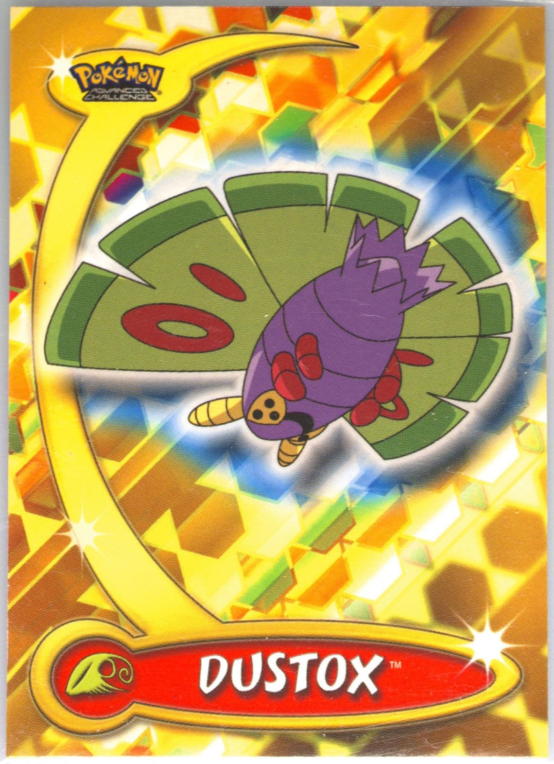 Dustox (25) 2004 Topps Pokemon Advanced Challenge