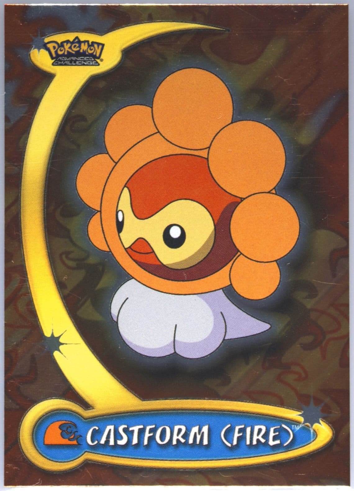 Castform Sunny Form Foil (13) 2004 Topps Pokemon Advanced Challenge