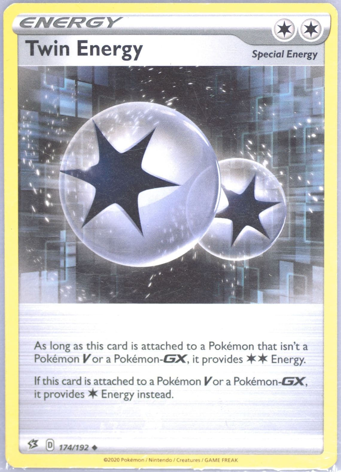 Twin Energy (174) 2020 Pokemon Sword & Shield Rebel Clash