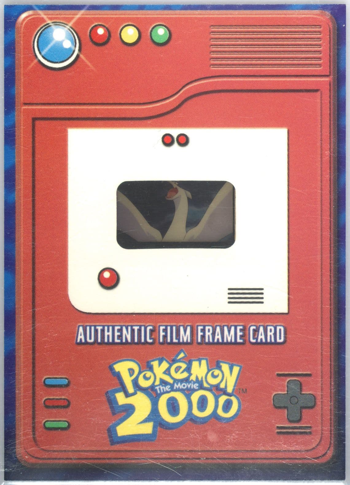 Authentic 35MM Film Frame From Pokemon: the Movie 2000 2000 Topps Pokemon the Movie 2000 Authentic Film Frame Card