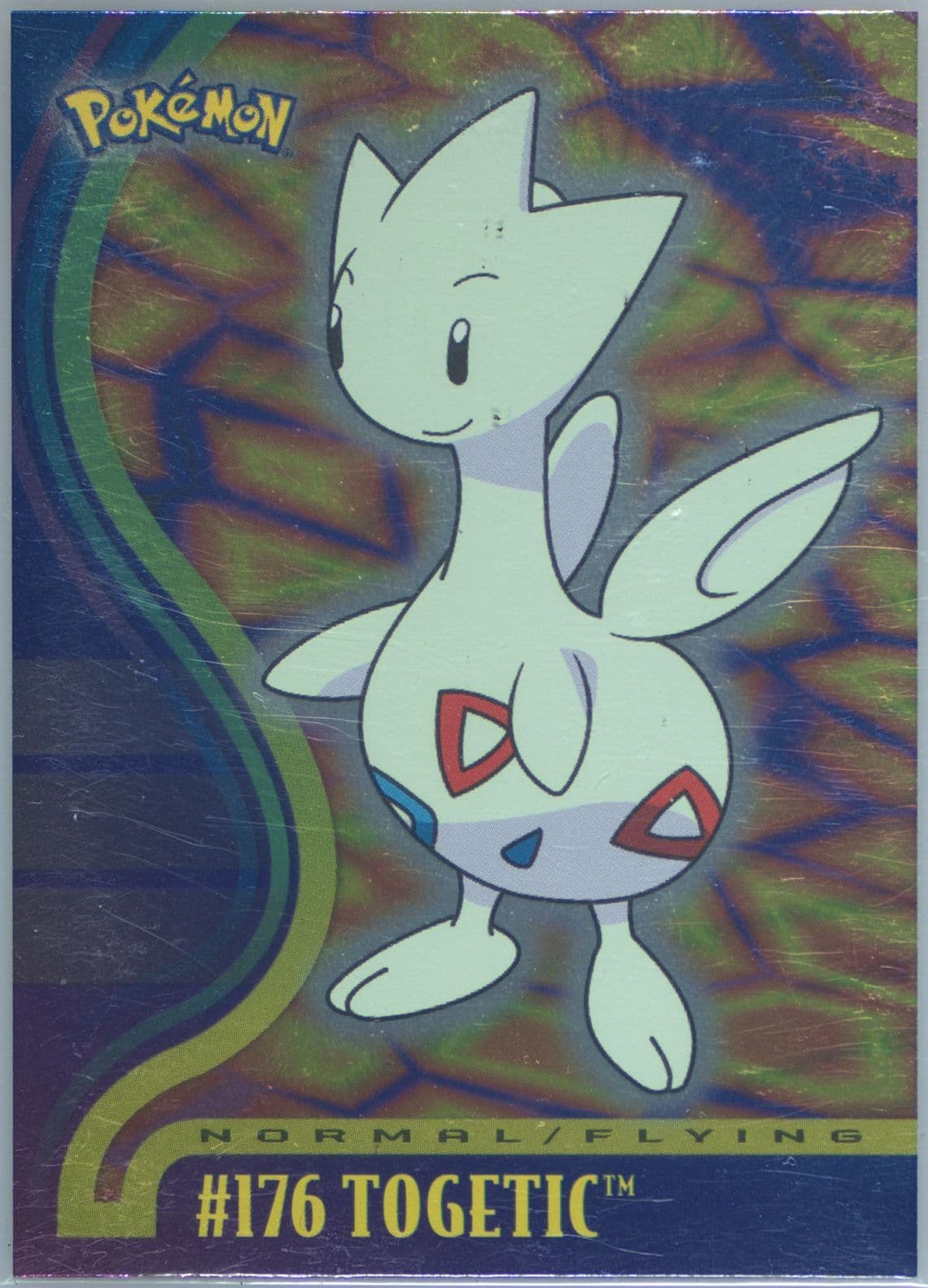Togetic Foil (176) 2001 Topps Pokemon Johto Series 1