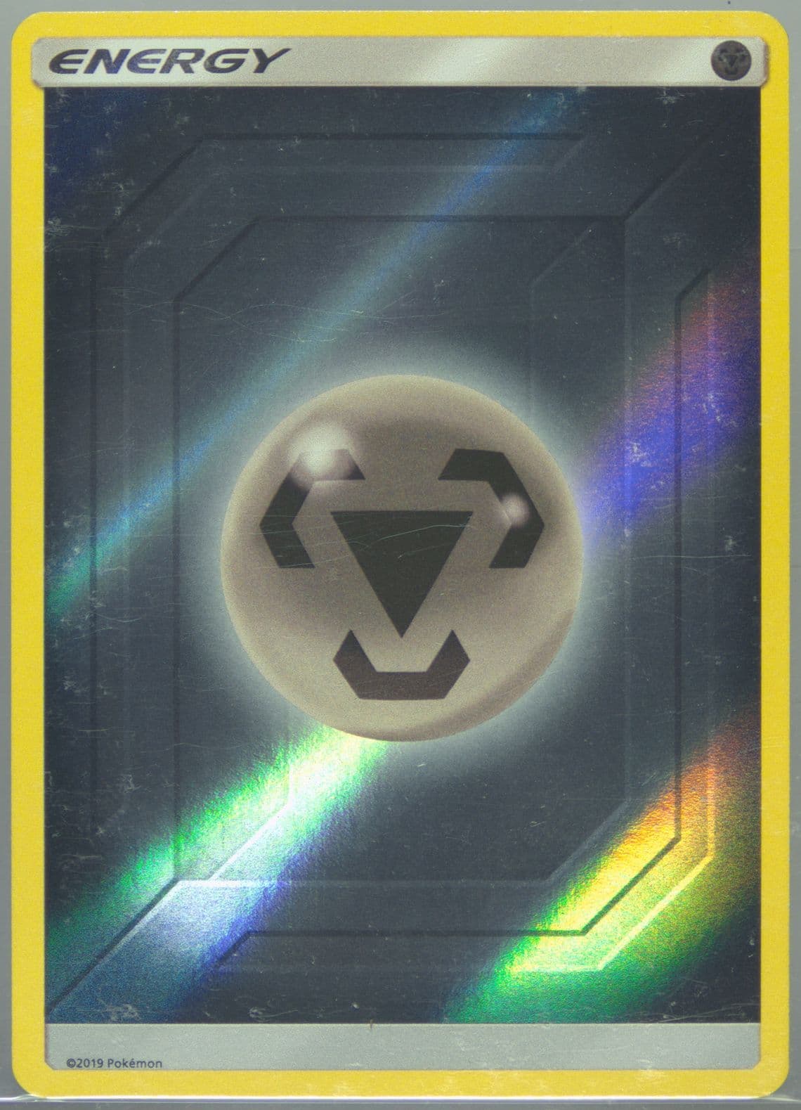 Metal Energy-Reverse Foil 2019 Pokemon Sun & Moon Hidden Fates