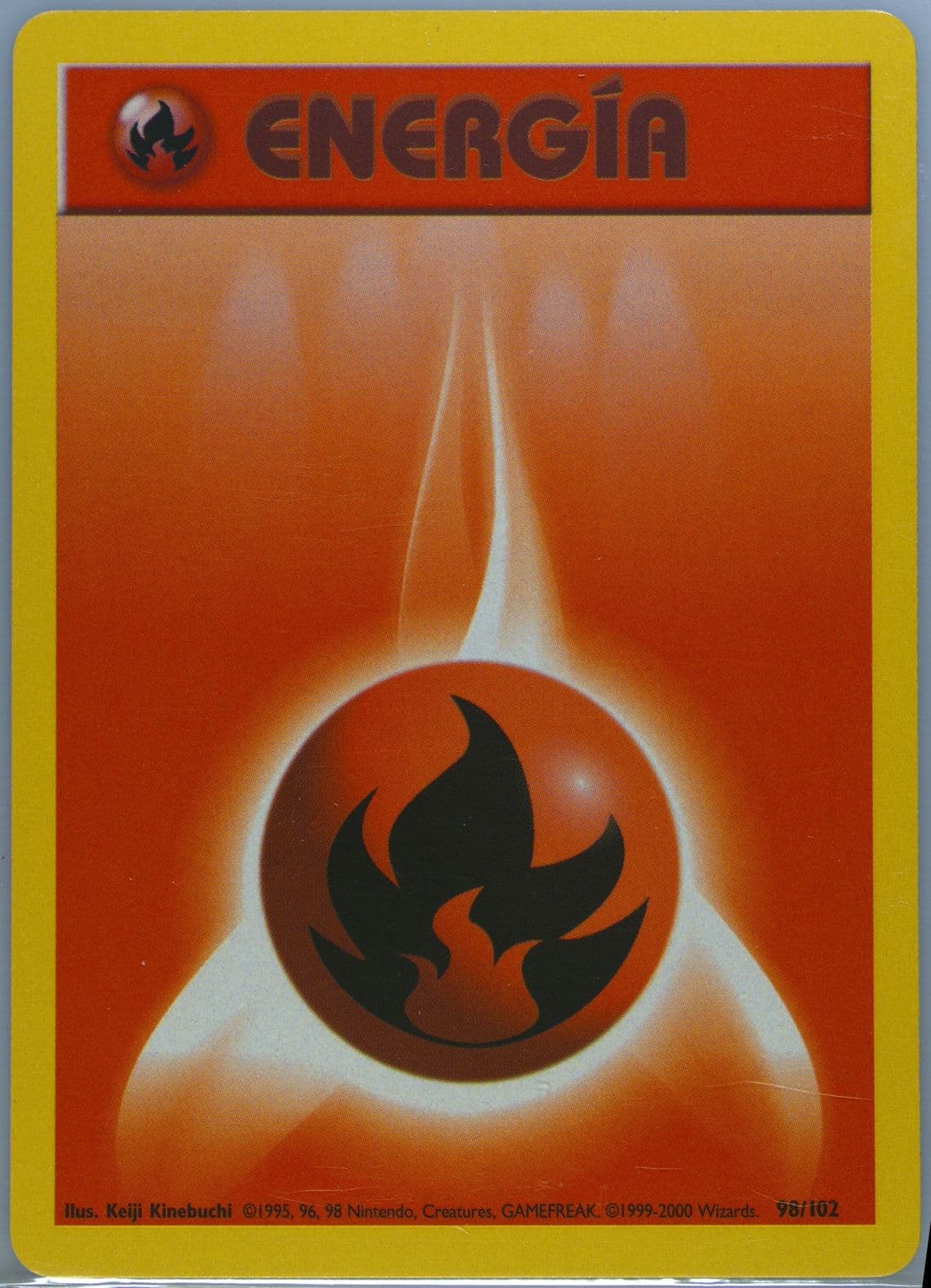 Energia Fuego (98) 1999 Pokemon Spanish