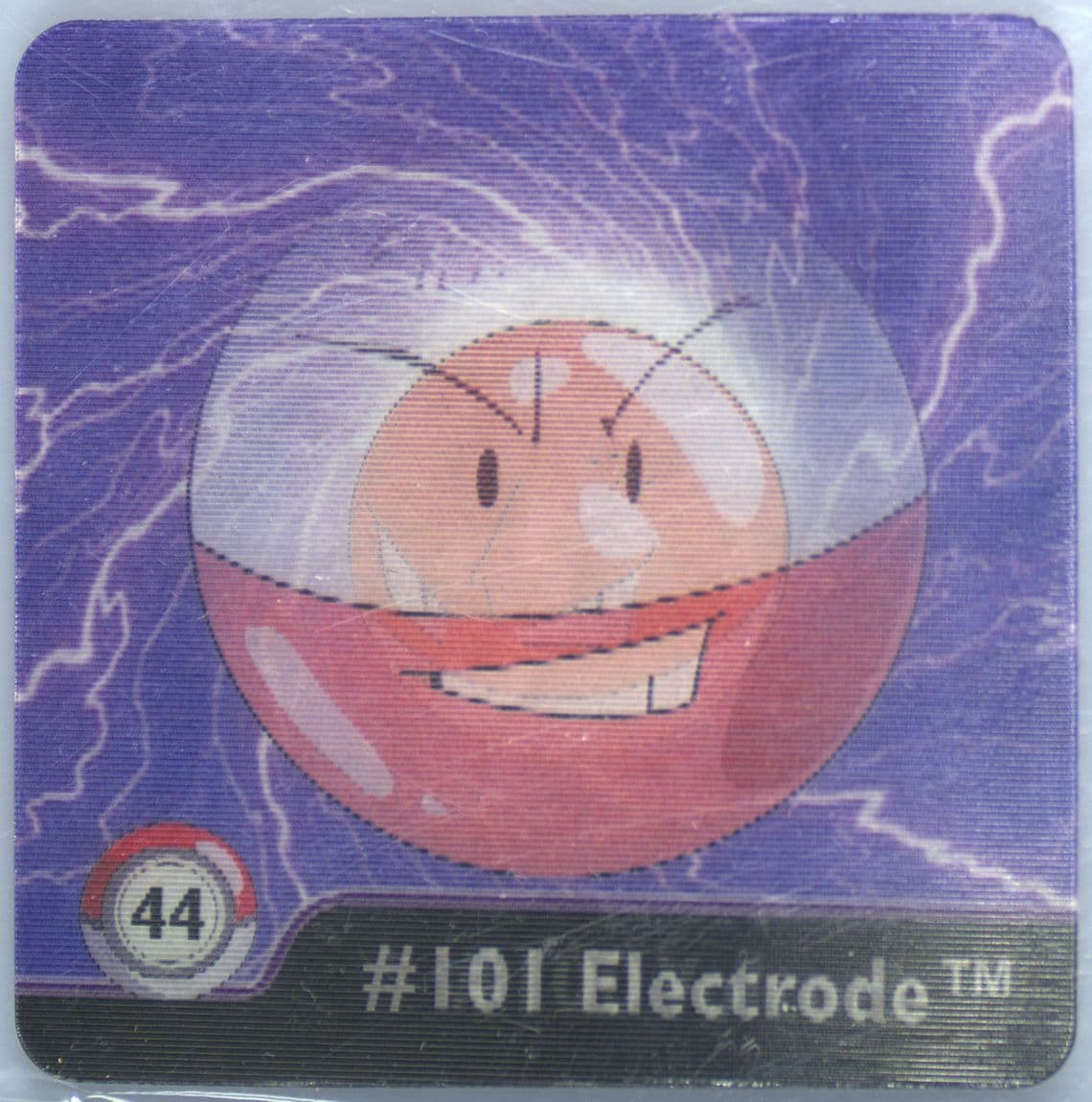 Electrode/Voltorb (44) 1999 Pokemon Action Flipz Series One