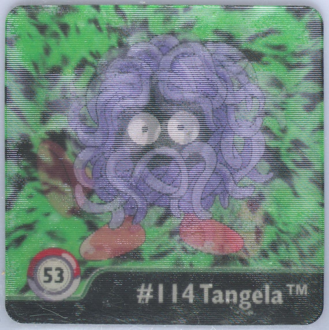 Tangela (53) 1999 Pokemon Action Flipz Series One