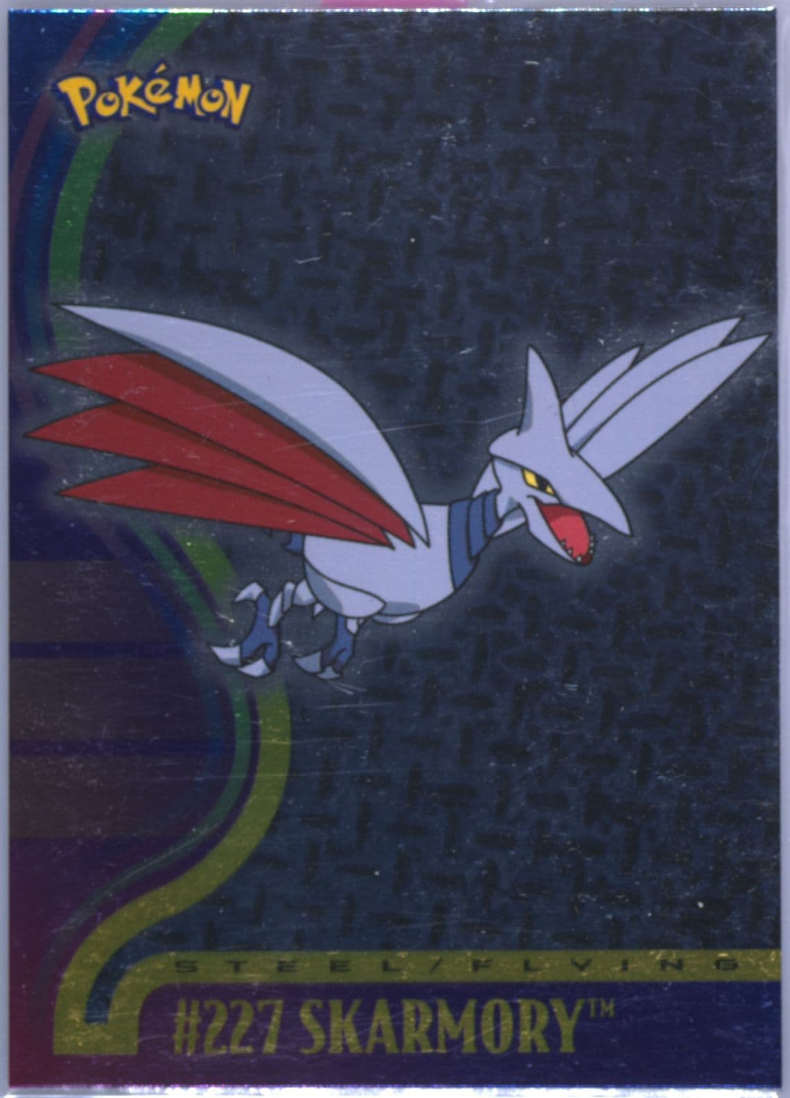 Skarmory Foil (227) 2001 Topps Pokemon Johto League Champions