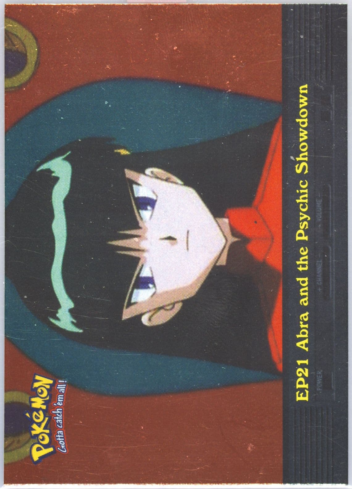 Abra and the Psychic Showdown Foil (EP21) 2000 Topps Pokemon TV Animation Series 2 Episode Cards