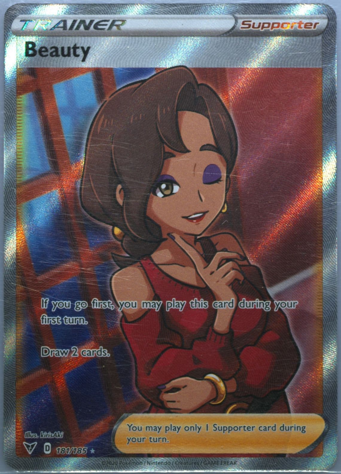 Full Art/Beauty (181) 2020 Pokemon Sword & Shield Vivid Voltage