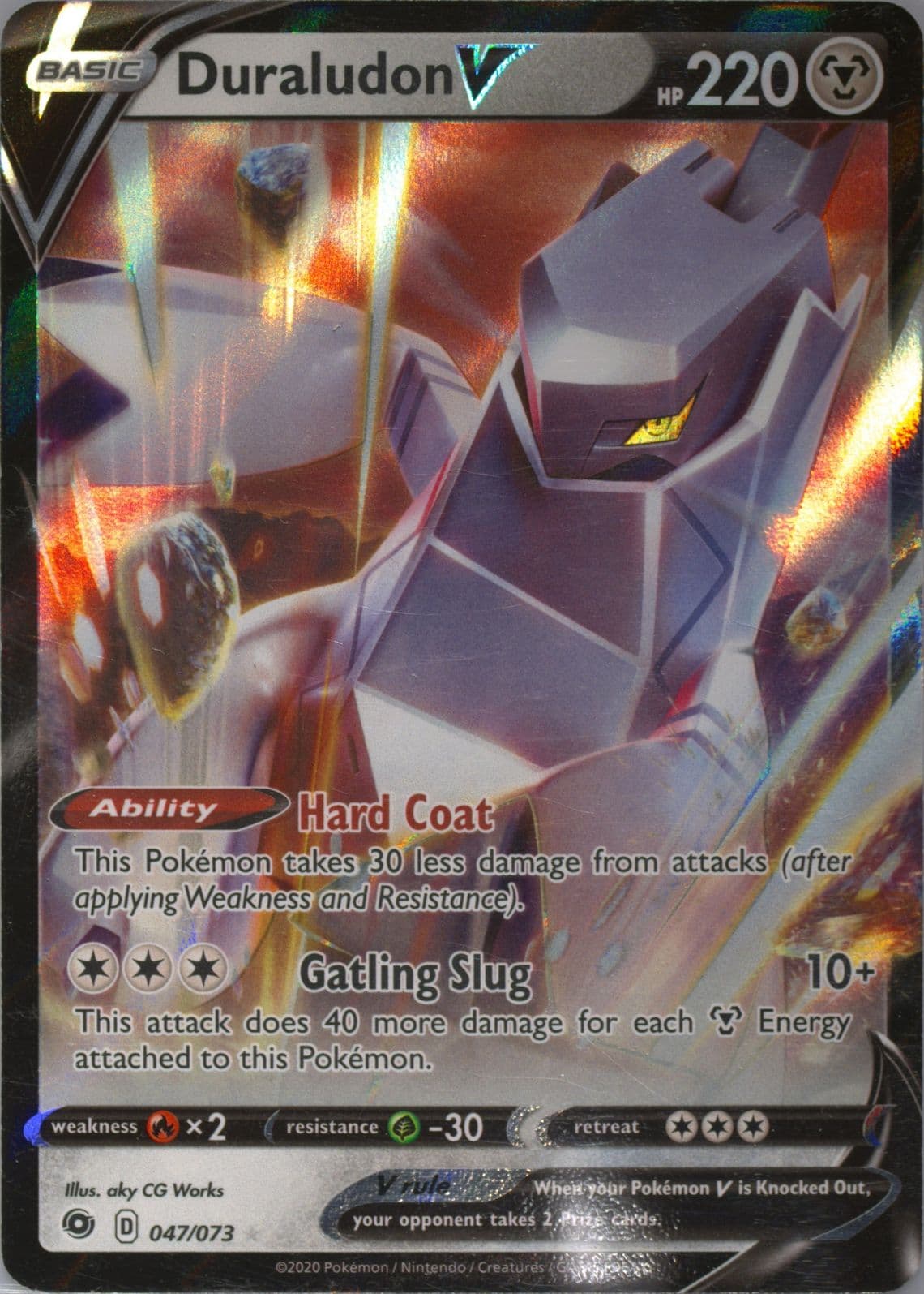 Duraludon V (047) 2020 Pokemon Sword & Shield Champion's Path