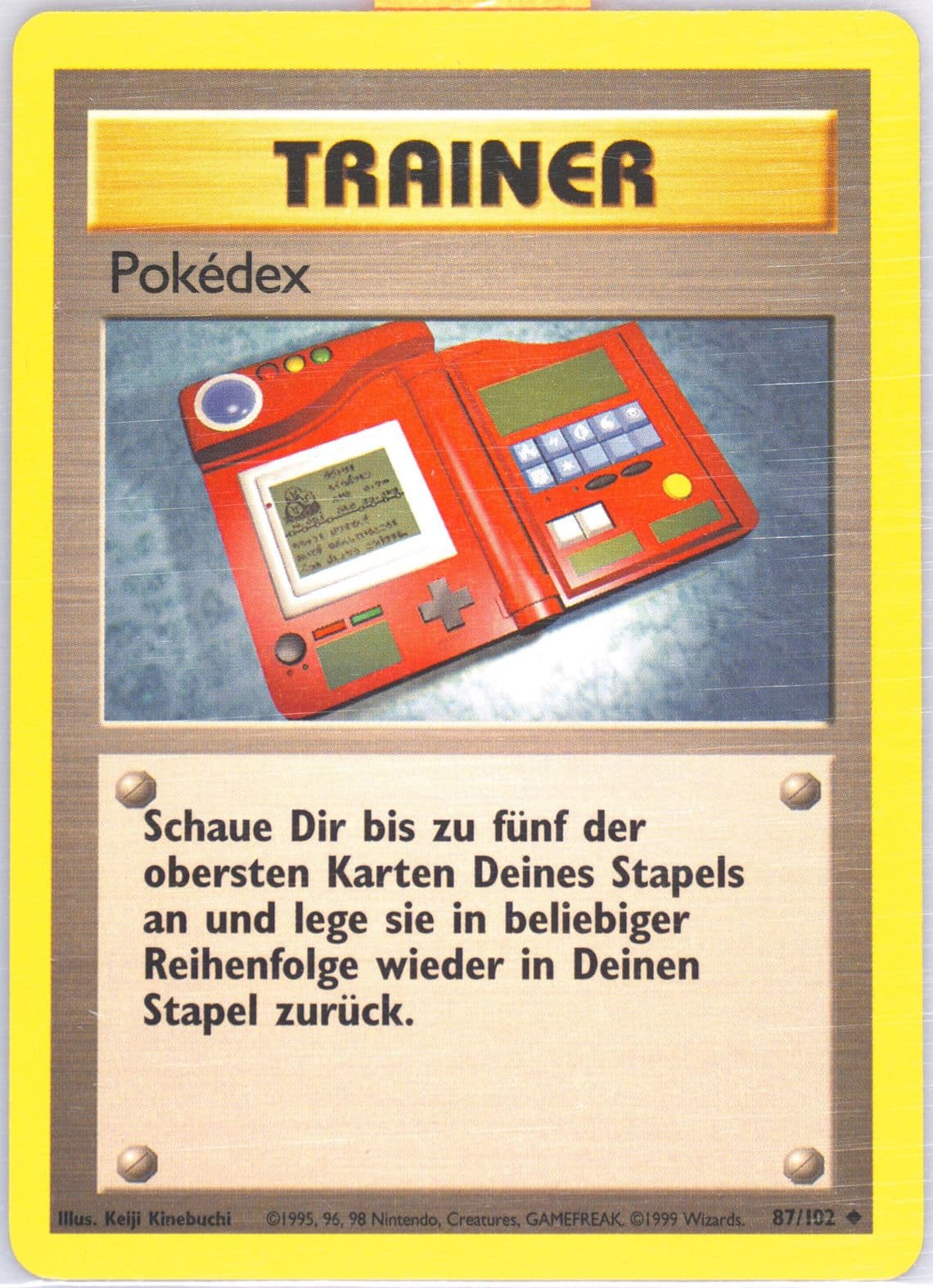 Pokedex (87) 1999 Pokemon German