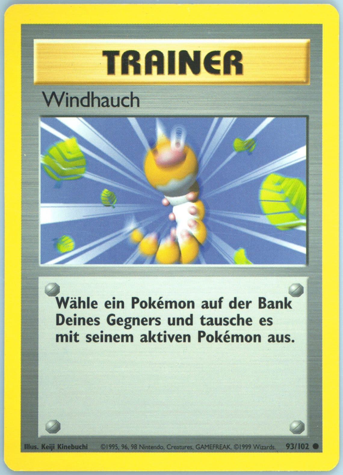 Windhauch (93) 1999 Pokemon German
