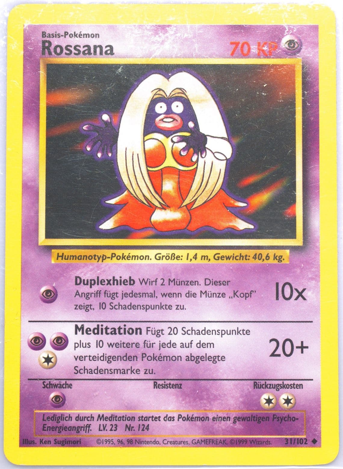 Rossana (31) 1999 Pokemon German