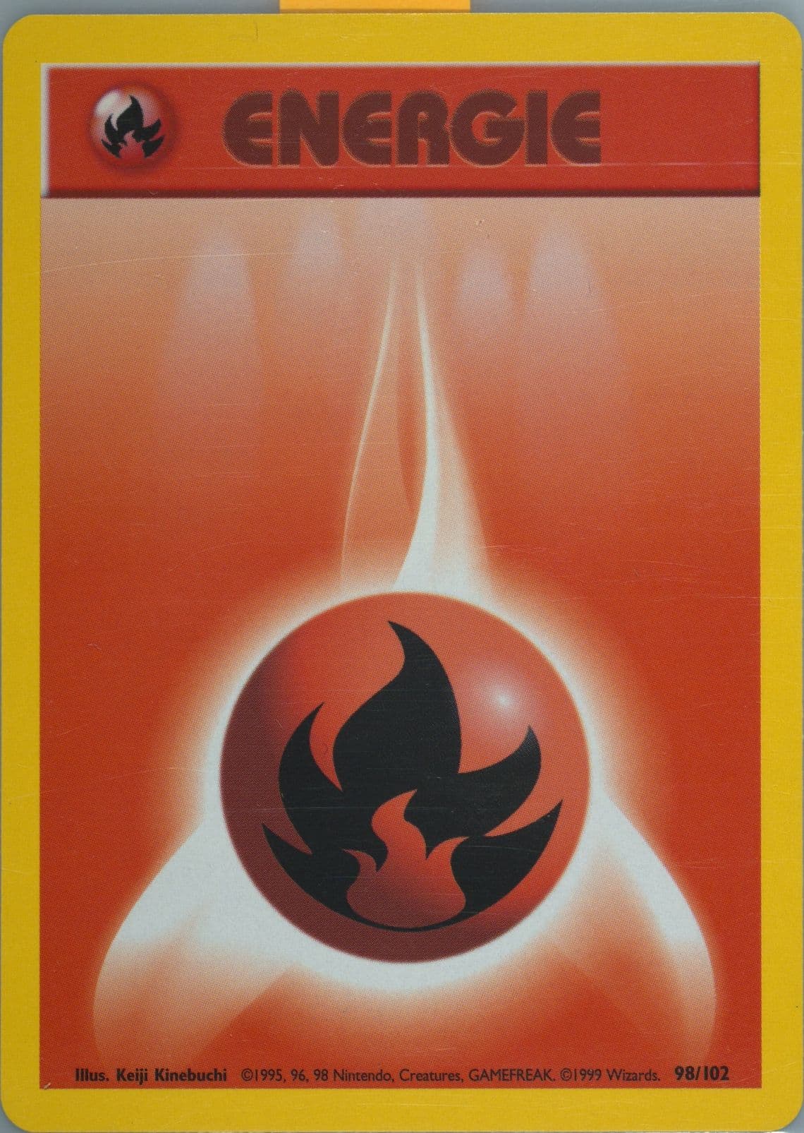 Feuer-Energie (98) 1999 Pokemon German