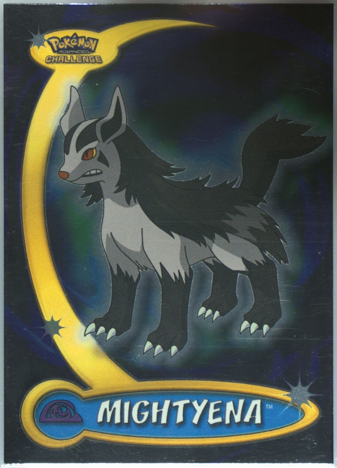 Mightyena Foil (47) 2004 Topps Pokemon Advanced Challenge