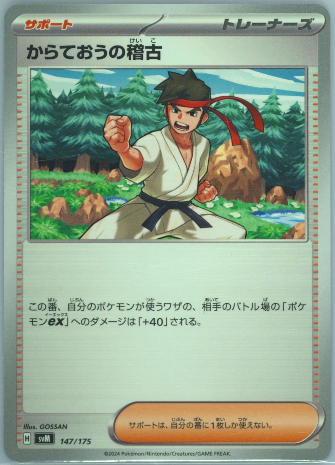 Black Belt's Training (147) 2024 Pokemon Japanese Svm-Start Deck Generations