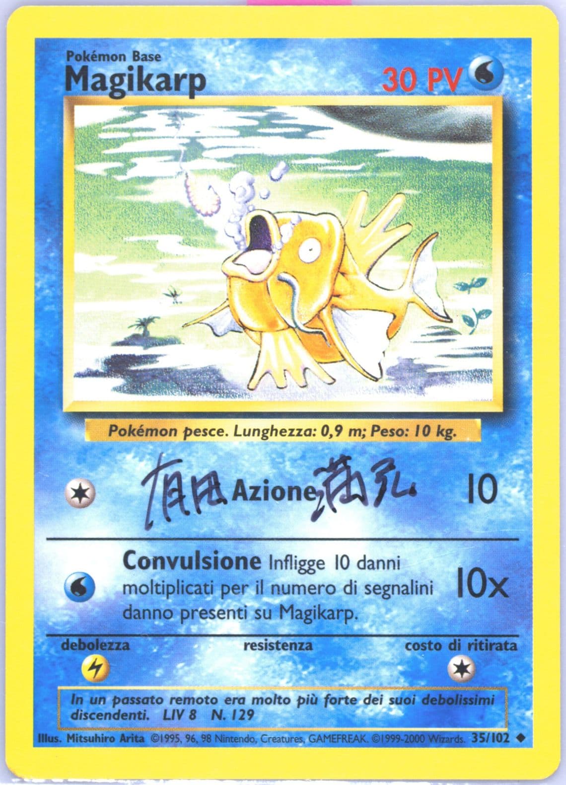 Magikarp Italian (35) 2000 Pokemon Game
