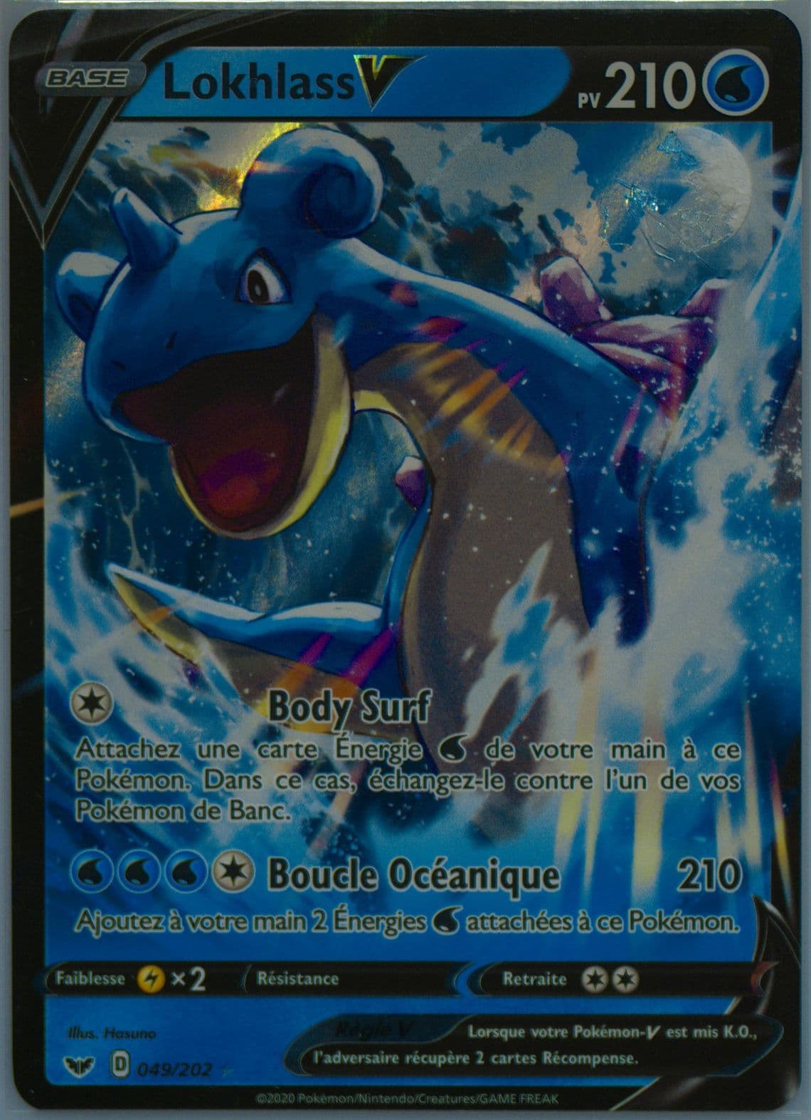 Loklass V French (049) 2020 Pokemon Sword & Shield