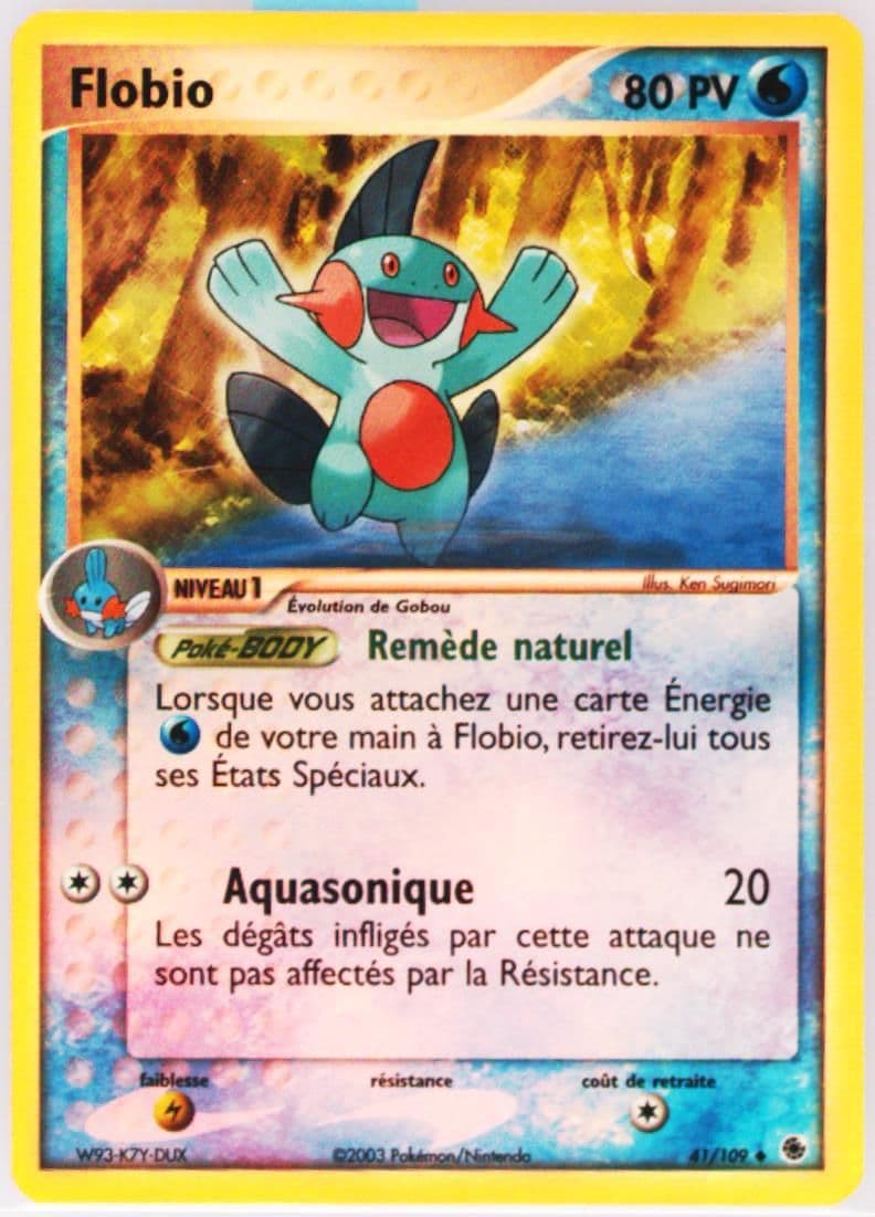 Flobio-Reverse Foil French (41) 2003 Pokemon EX Ruby & Sapphire