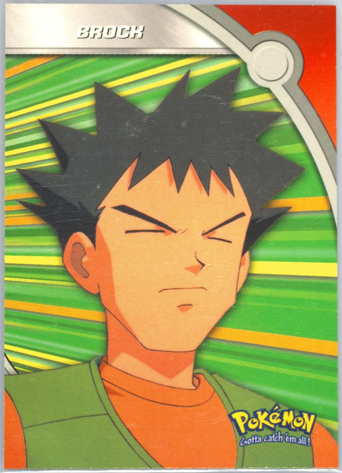 Brock (HV8) 2000 Topps Pokemon TV Animation Series 3 Heroes & Villains