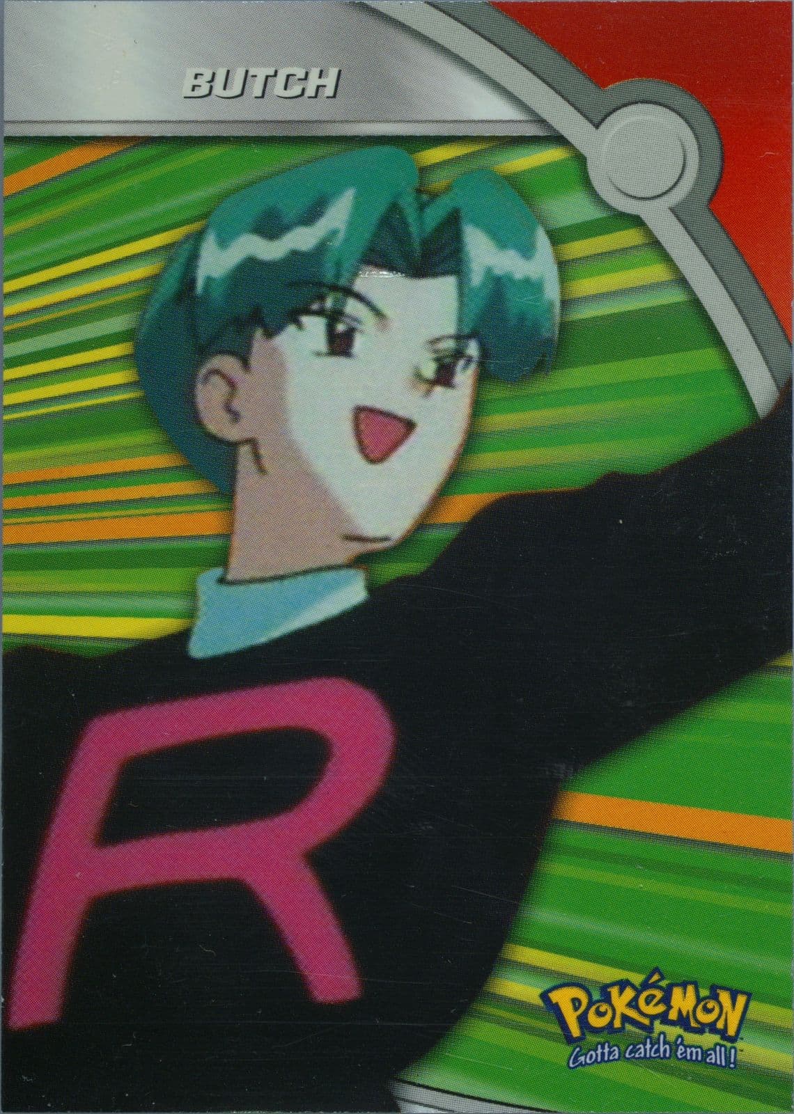 Butch (HV10) 2000 Topps Pokemon TV Animation Series 3 Heroes & Villains