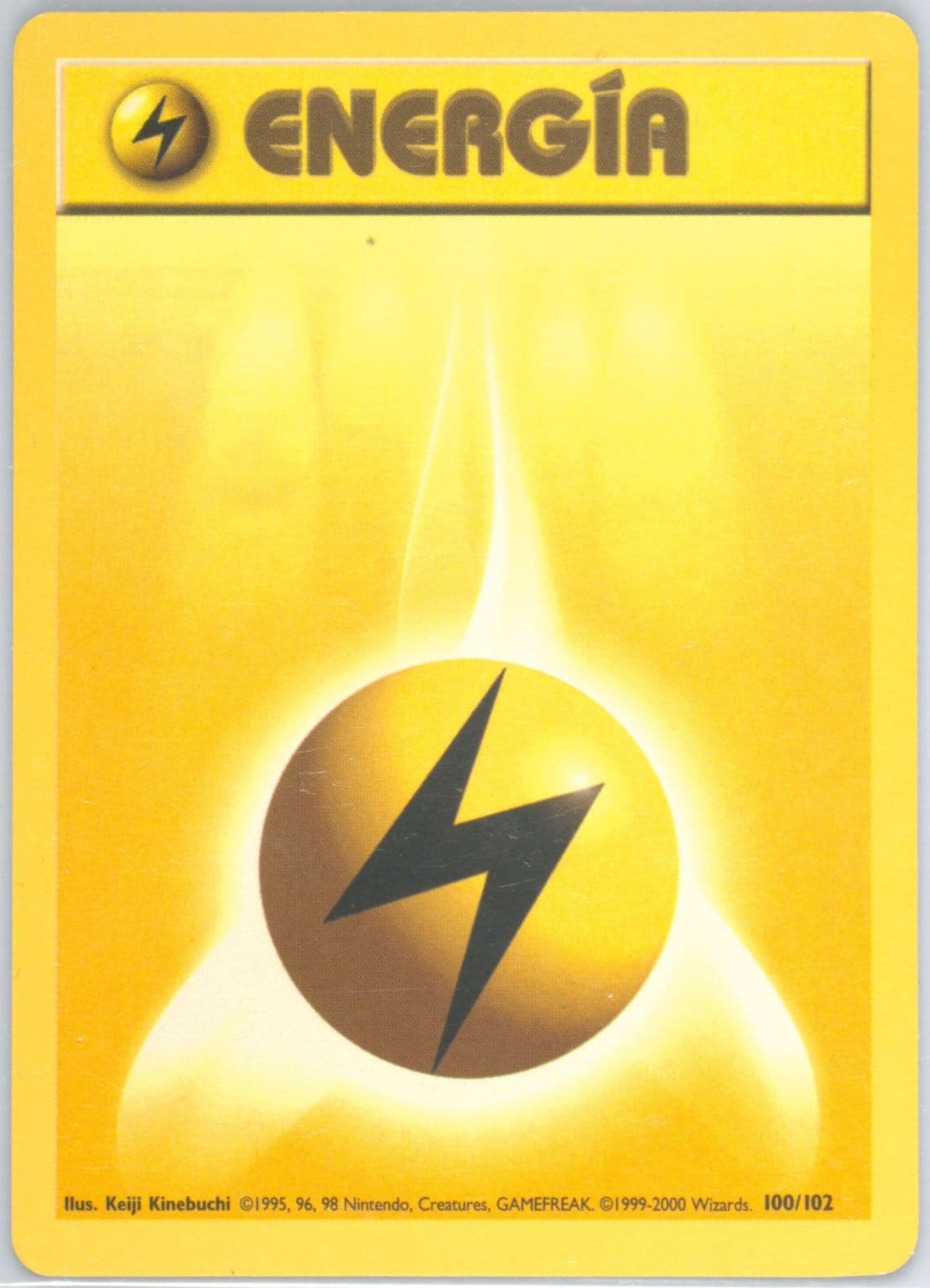 Energia Relampago (100) 1999 Pokemon Spanish