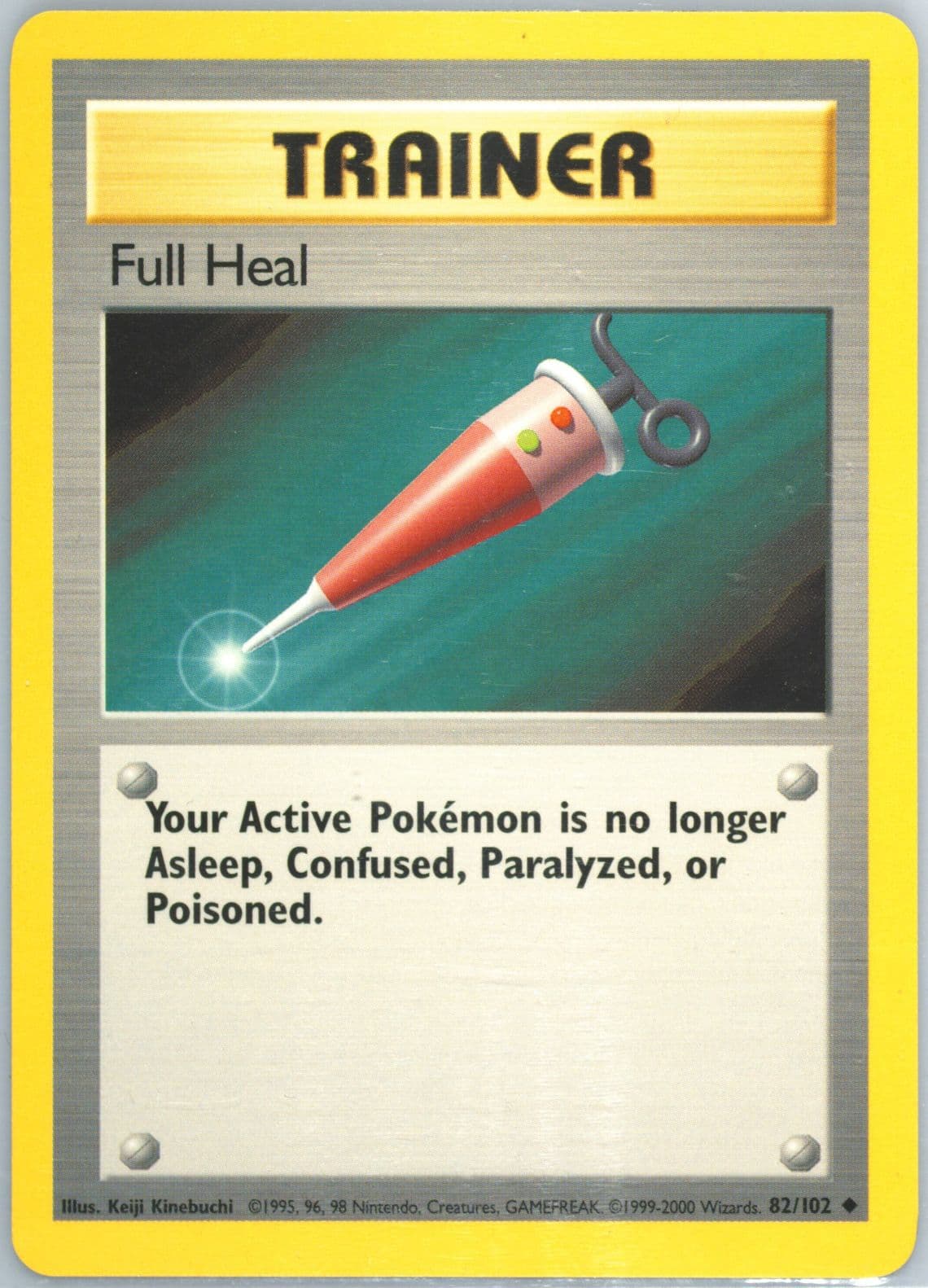 Full Heal Base Set 1999-2000 (82) 1999 Pokemon Game