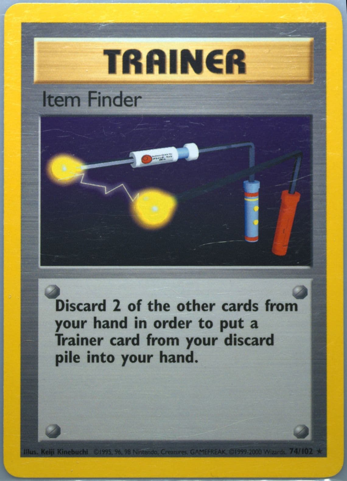 Item Finder Base Set 1999-2000 (74) 1999 Pokemon Game