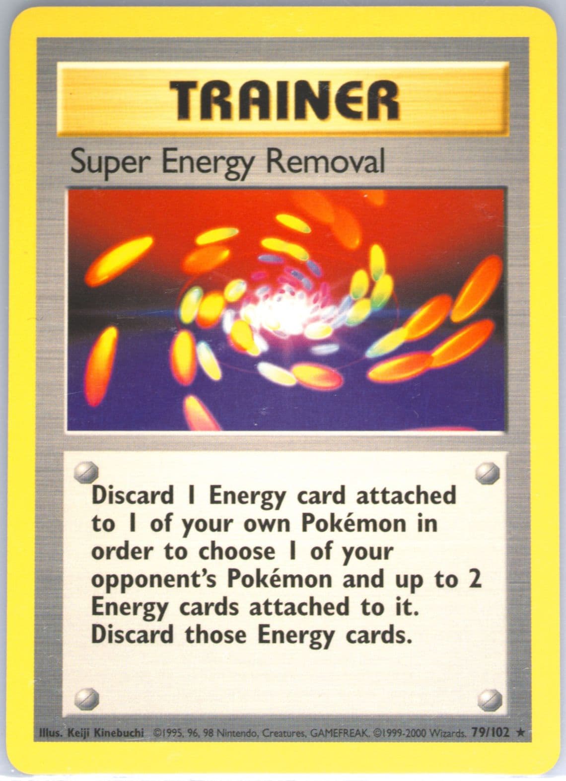 Super Energy Removal Base Set 1999-2000 (79) 1999 Pokemon Game