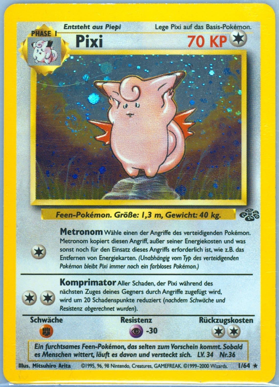 Pixi (17) 2000 Pokemon German Jungle