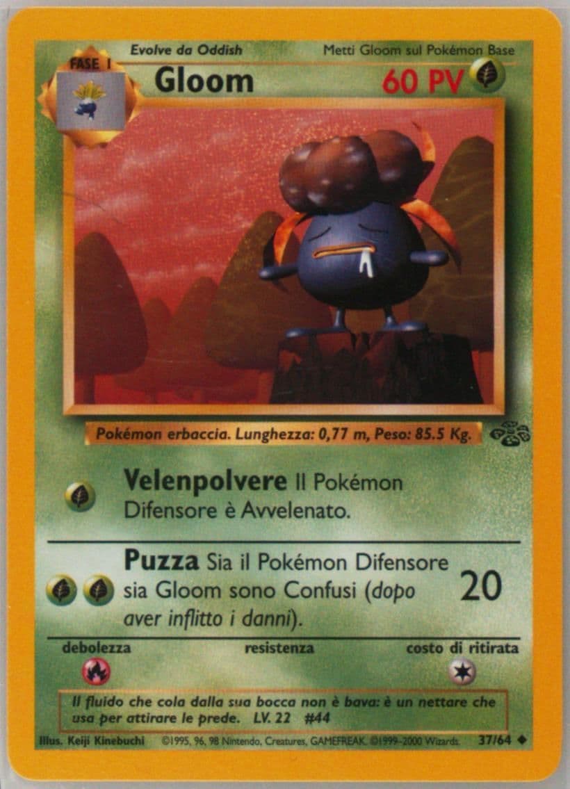 Gloom (37) 2000 Pokemon Italian Jungle
