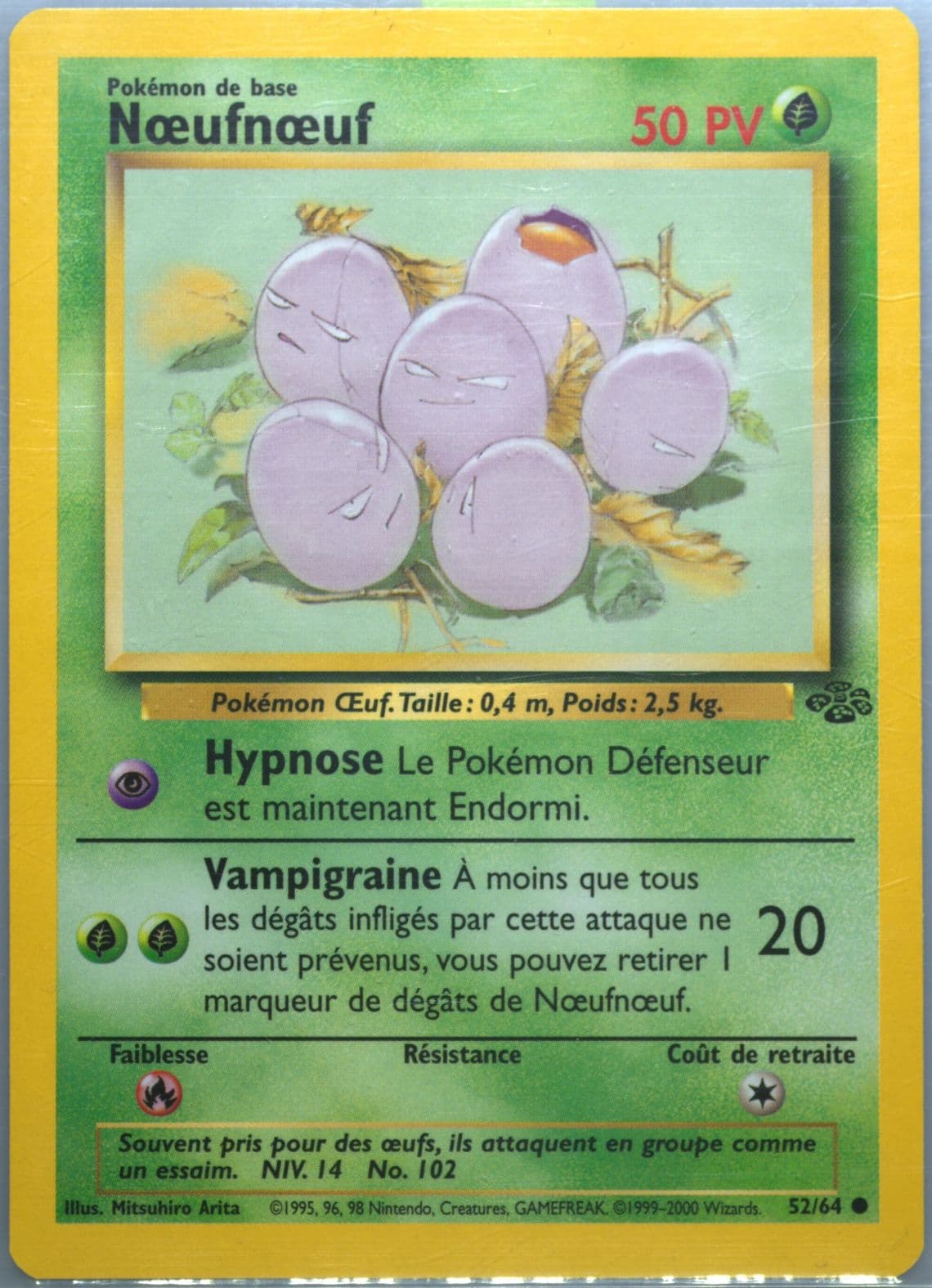 Noeufnoeuf (52) 2000 Pokemon French Jungle