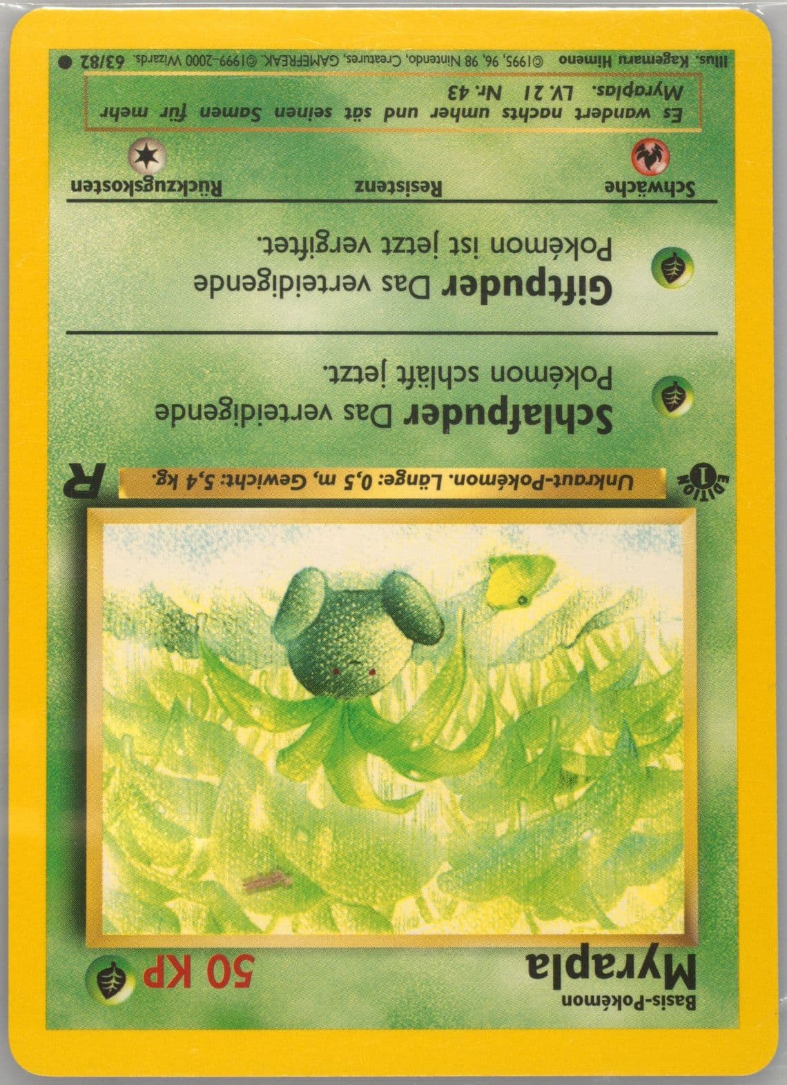 Myrapla German-1st Edition (63) 2000 Pokemon Rocket