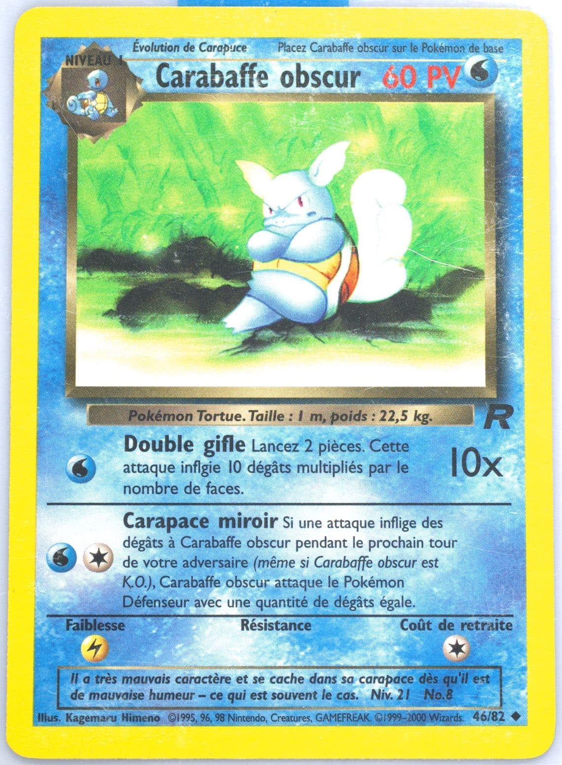 Carabaffe Obscur (46) 2001 Pokemon French Rocket