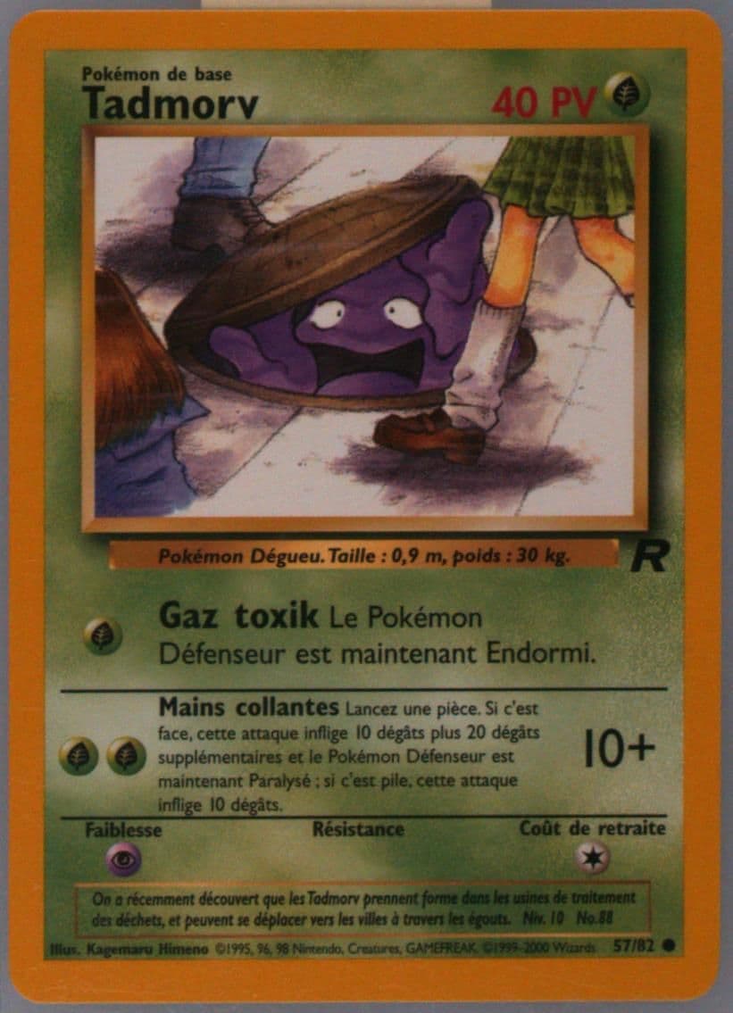 Tadmorv (57) 2001 Pokemon French Rocket