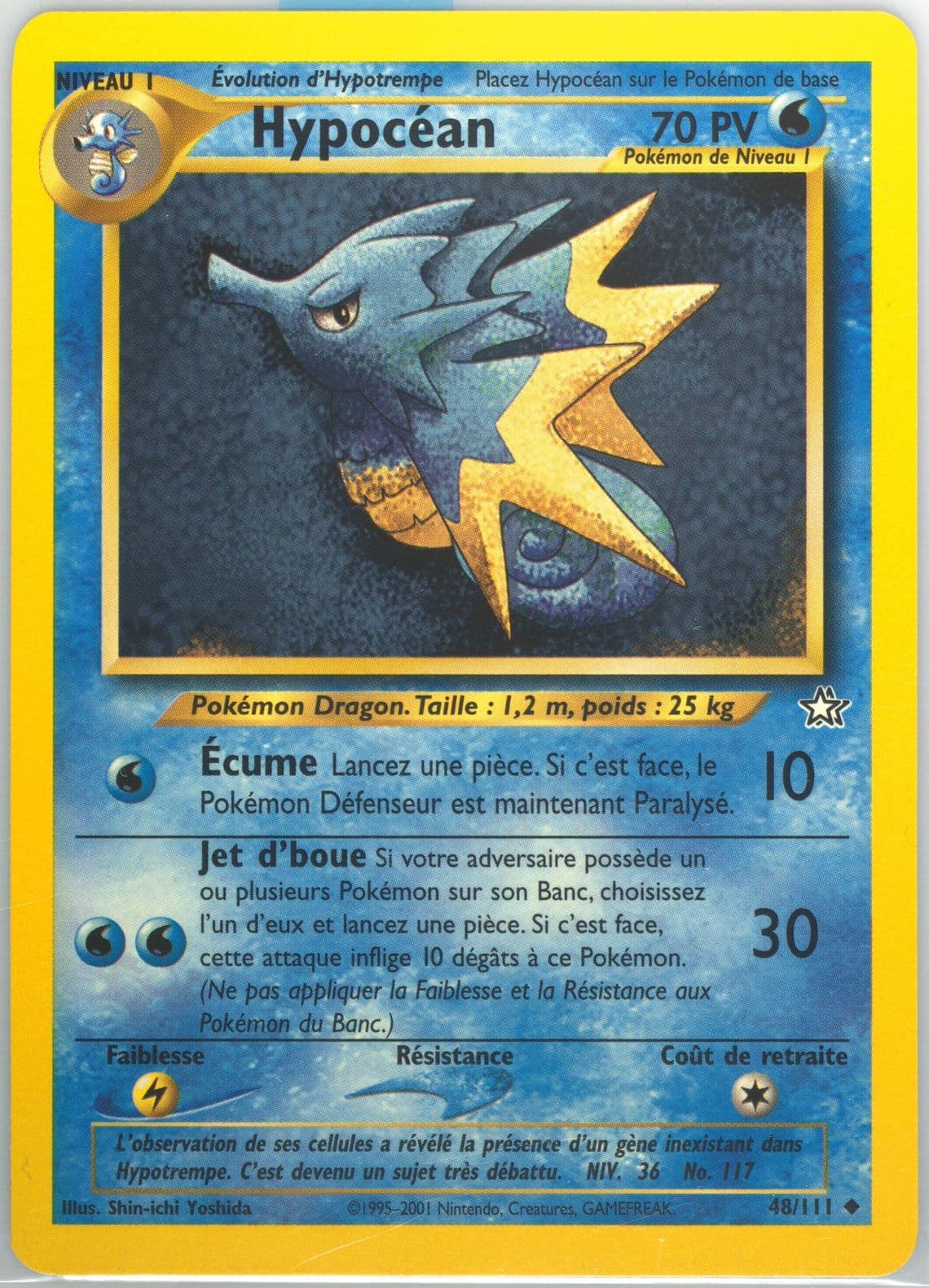 Hypocean (48) 2001 Pokemon French Neo Genesis