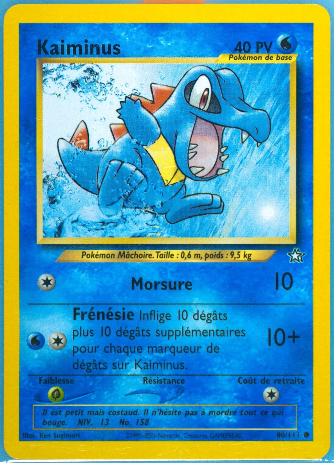 Kaiminus (80) 2001 Pokemon French Neo Genesis