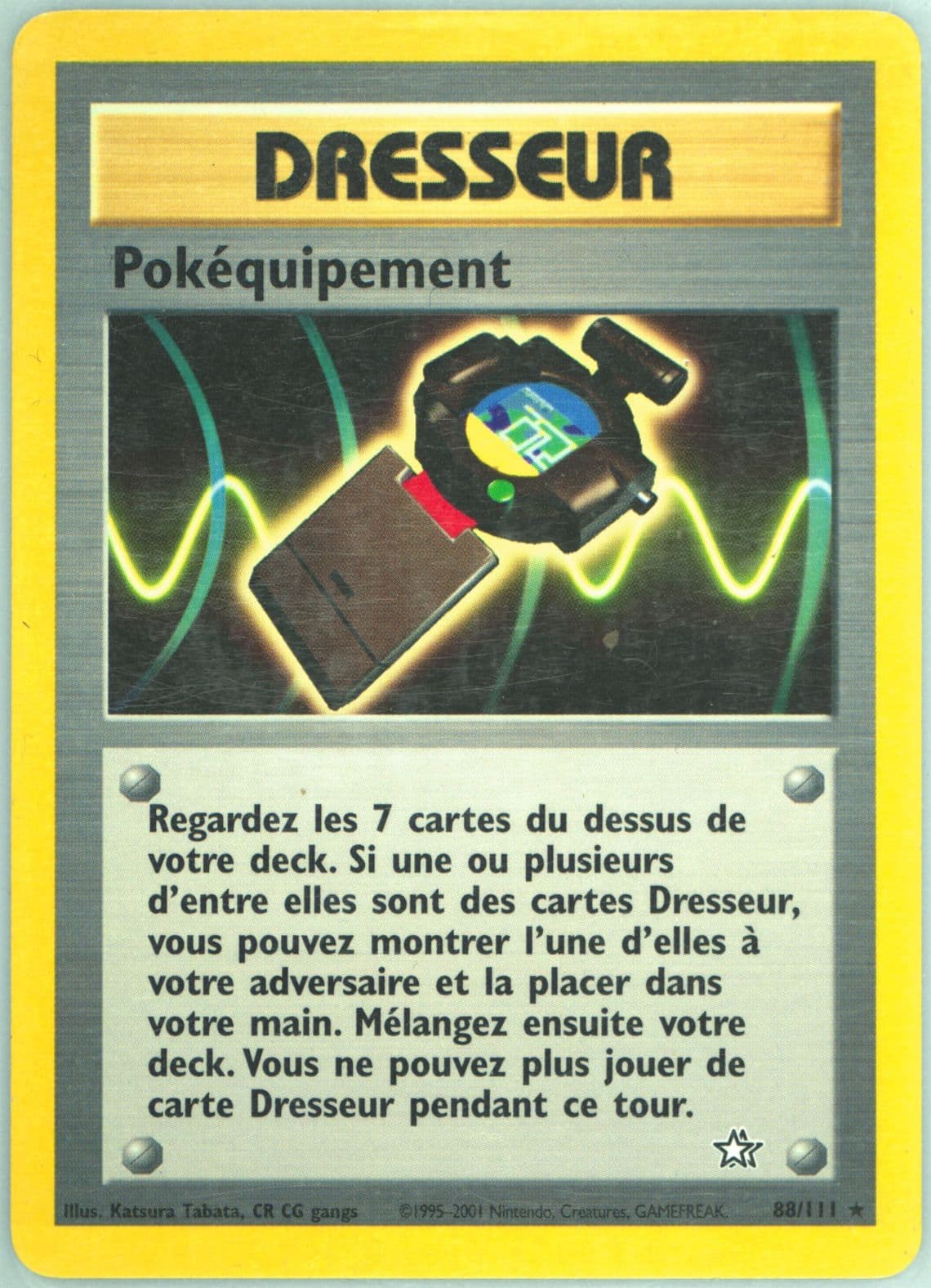 Pokequipement (88) 2001 Pokemon French Neo Genesis