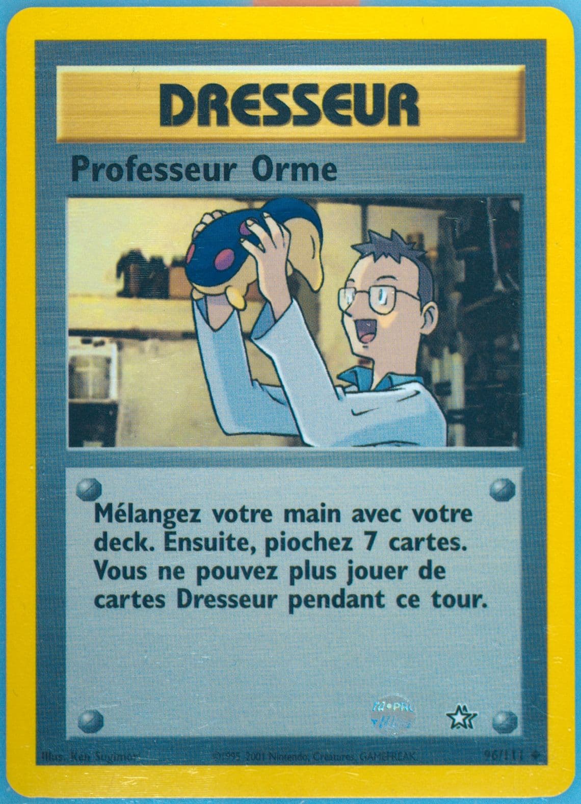 Professeur Orme (96) 2001 Pokemon French Neo Genesis