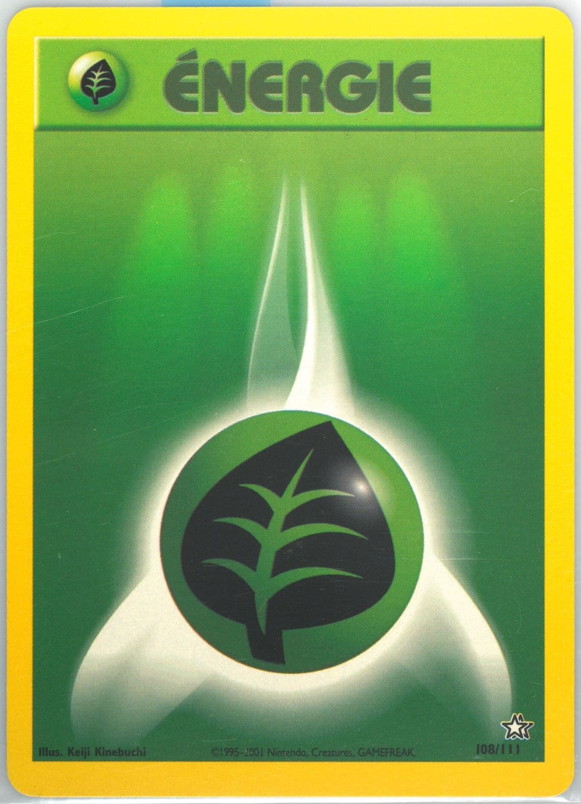 Energie Plante (108) 2001 Pokemon French Neo Genesis