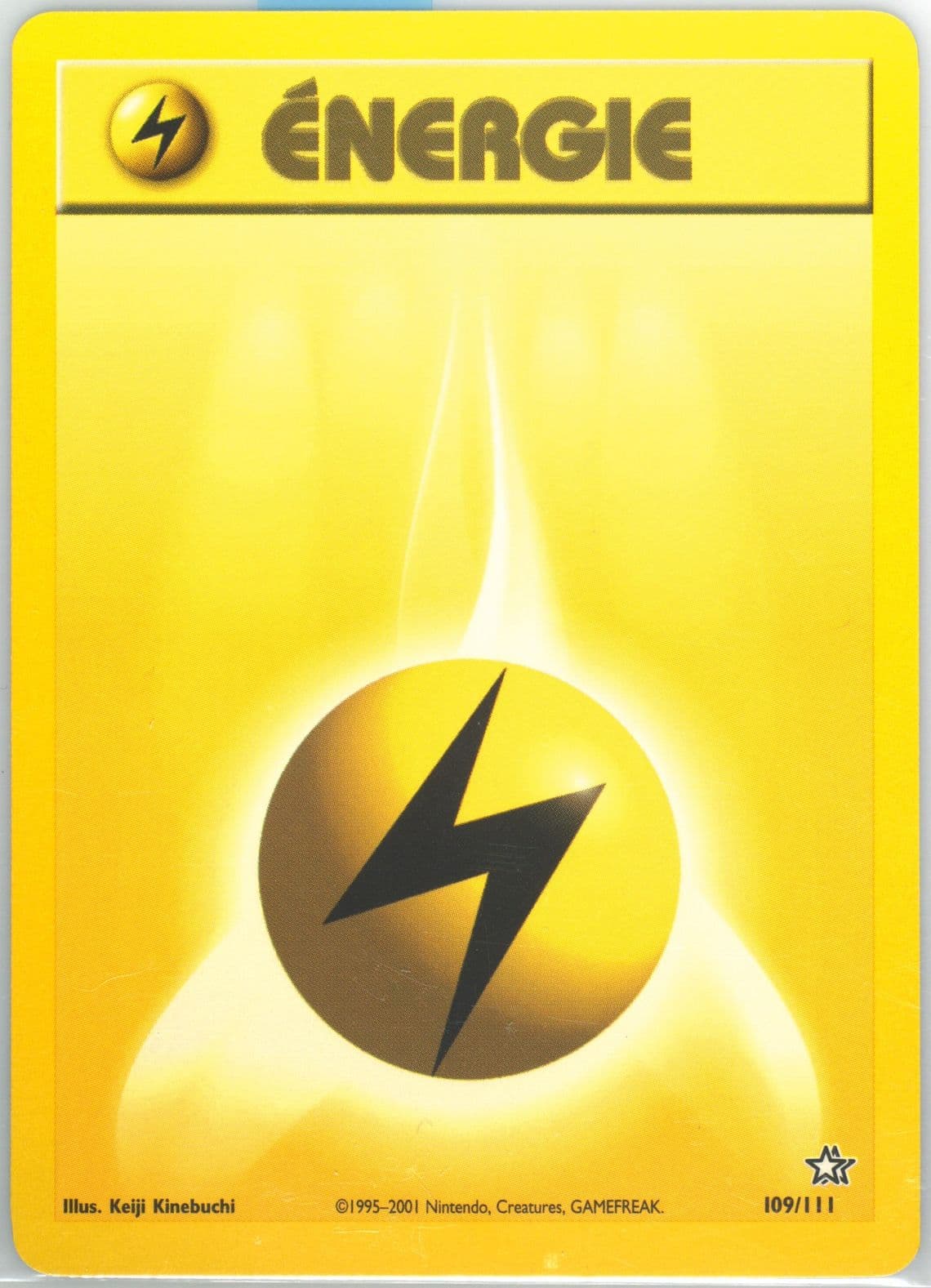 Energie Electrique (109) 2001 Pokemon French Neo Genesis