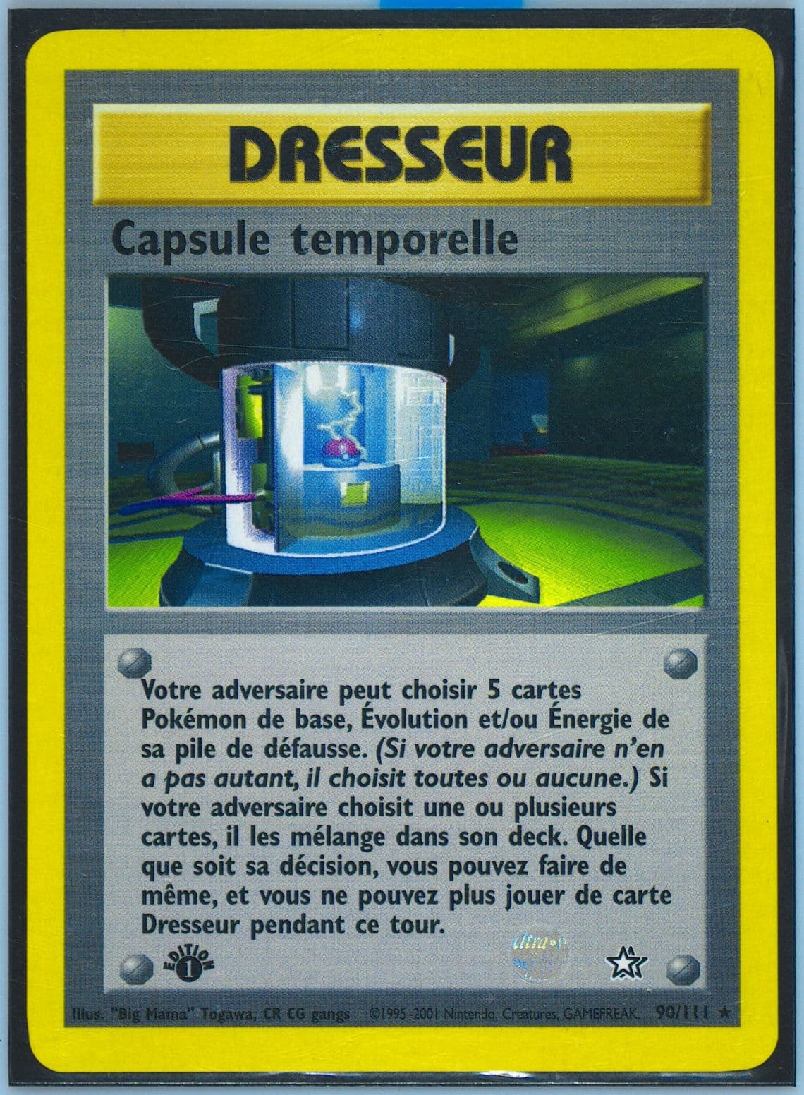 Capsule Temporelle 1st Edition (90) 2001 Pokemon French Neo Genesis