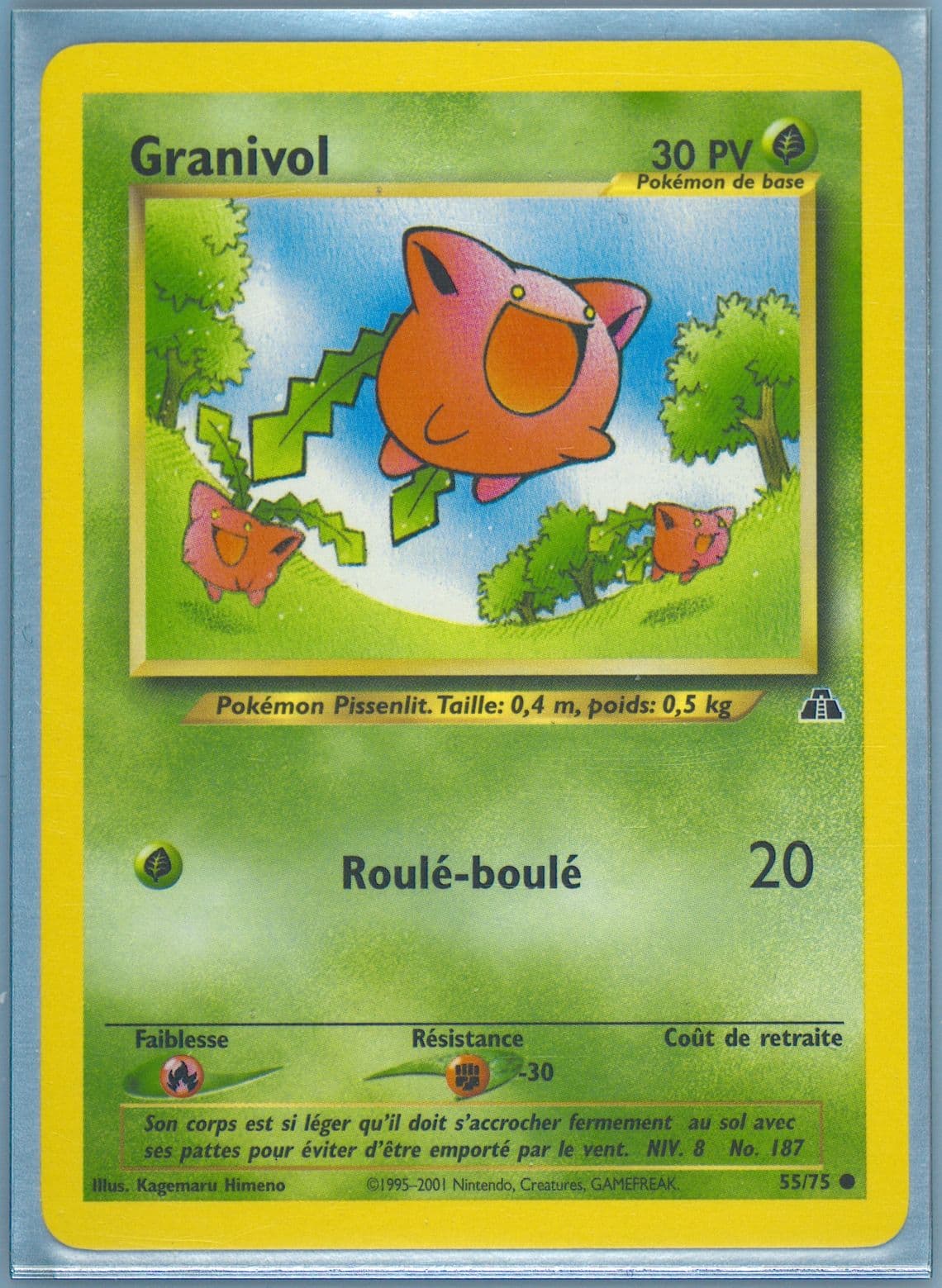 Granivol French (55) 2001 Pokemon Neo Discovery