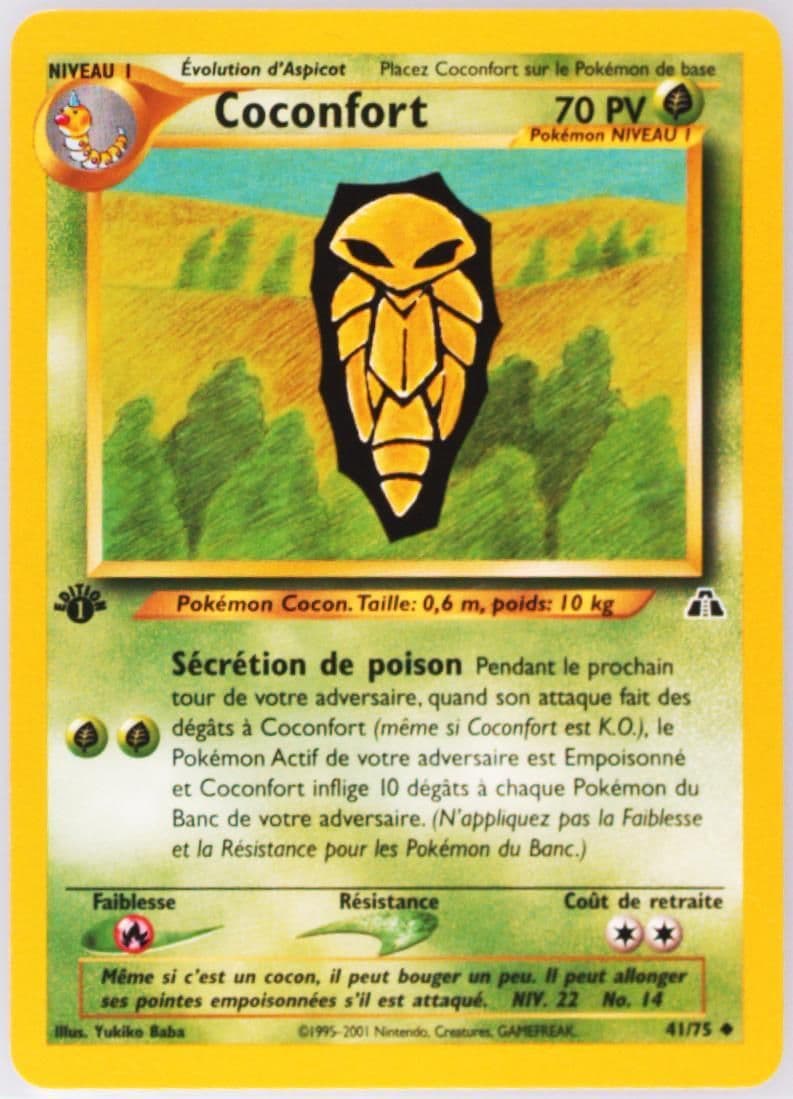 Coconfort French-1st Edition (41) 2001 Pokemon Neo Discovery