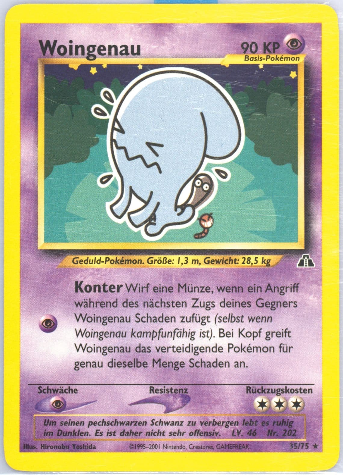 Woingenau German (35) 2001 Pokemon Neo Discovery