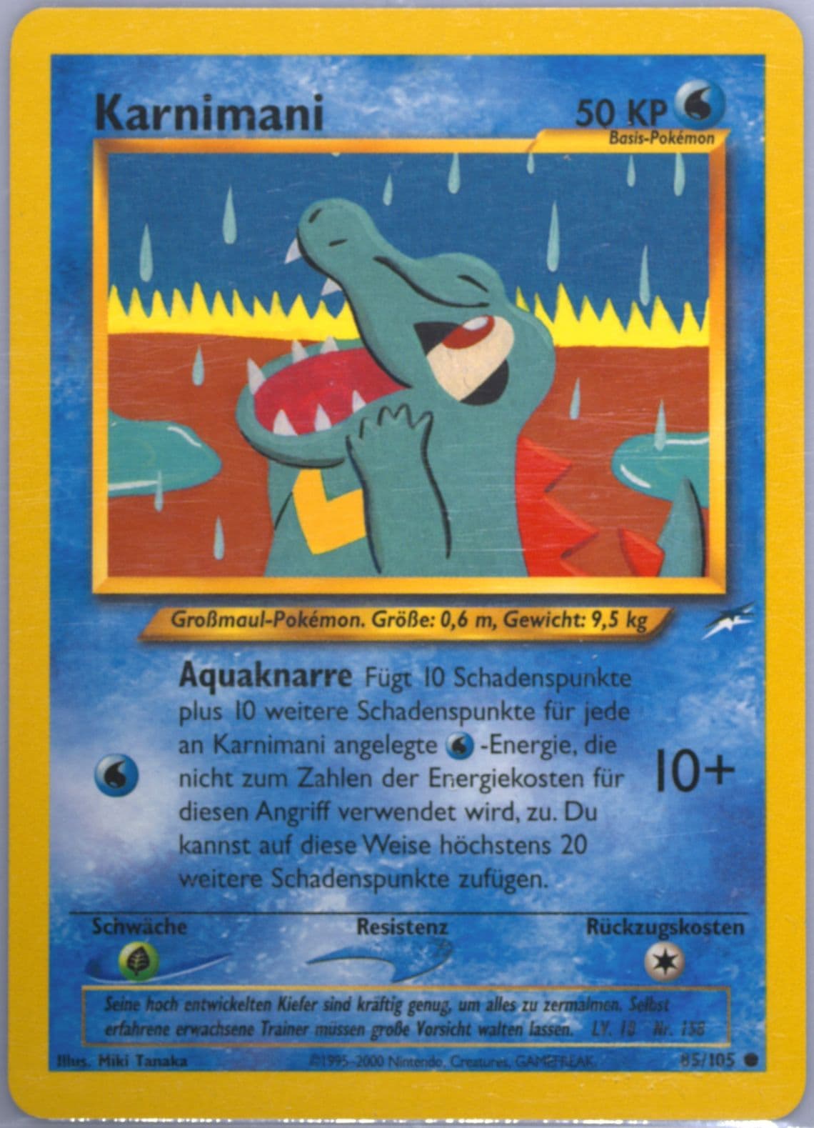 Karnimani German (85) 2002 Pokemon Neo Destiny